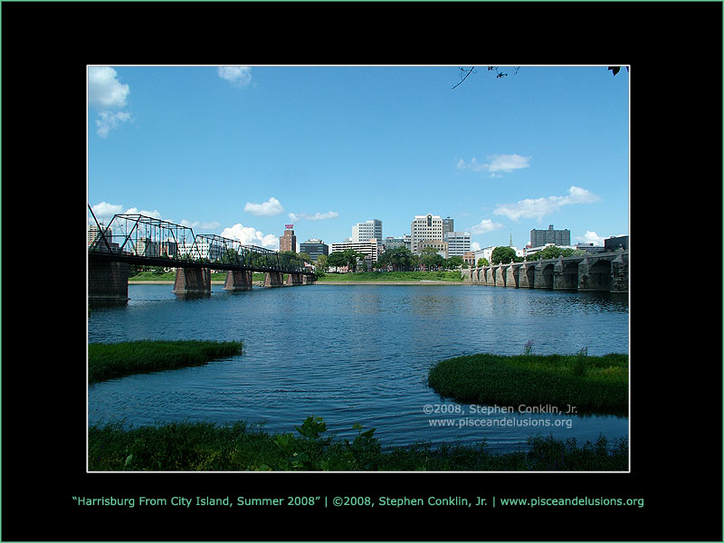 Harrisburg From City Island, Summer 2008 Harrisburg From City Island, Summer 2008