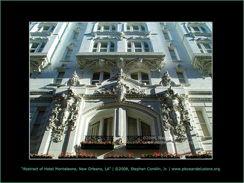 Abstract of Hotel Monteleone, New Orleans, LA Abstract of Hotel Monteleone, New Orleans, LA