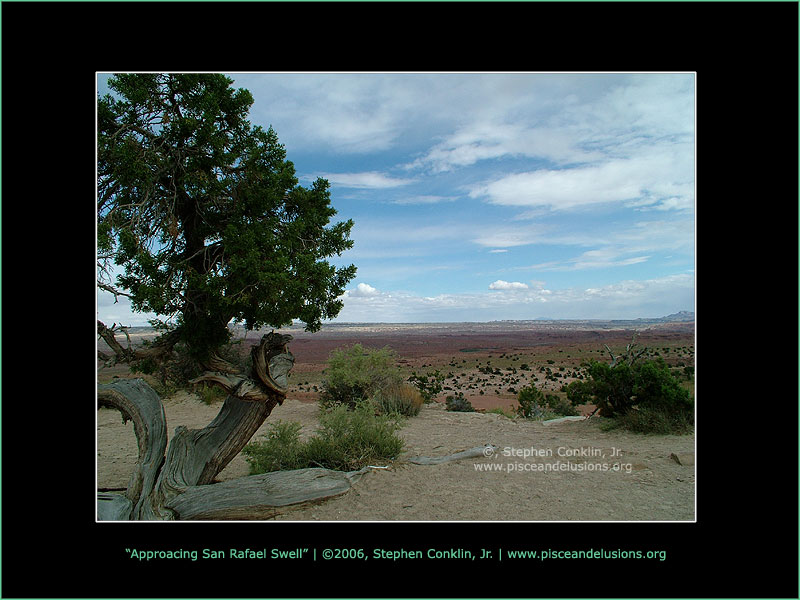 Approaching San Rafael Swell Approaching San Rafael Swell