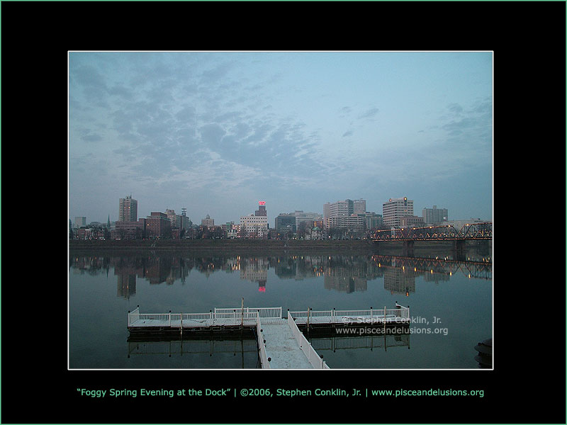 Foggy Spring Evening at the Dock Foggy Spring Evening at the Dock