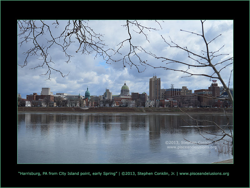 Harrisburg, PA from City Island point, early Spring 2013 Harrisburg, PA from City Island point, early Spring 2013