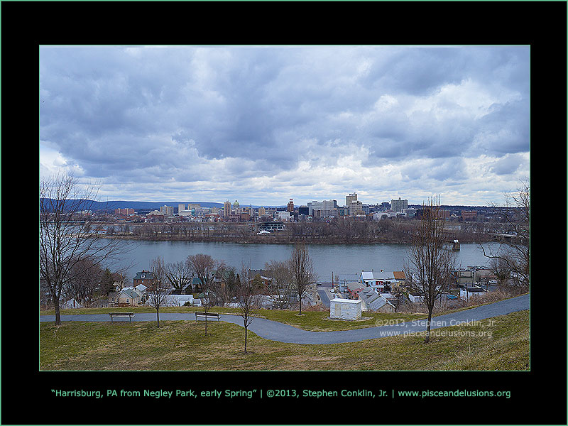 Harrisburg, PA from Negley Park, early Spring 2013 Harrisburg, PA from Negley Park, early Spring 2013