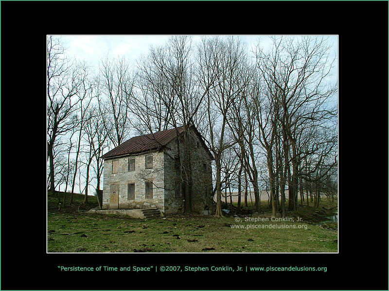 Persistence of Time and Space Persistence of Time and Space