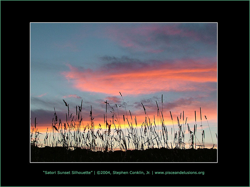 Satori Sunset Silhouette Satori Sunset Silhouette