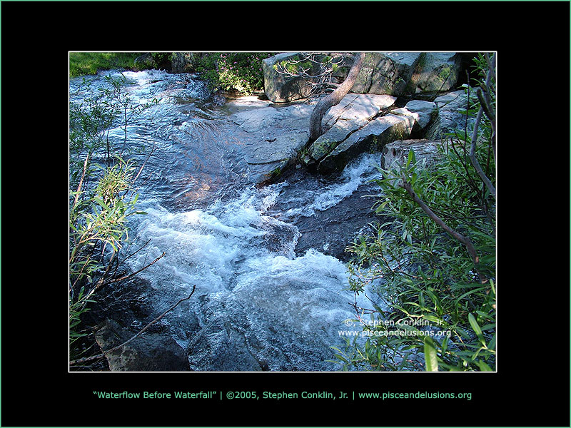 Waterfall Before Waterflow Waterfall Before Waterflow