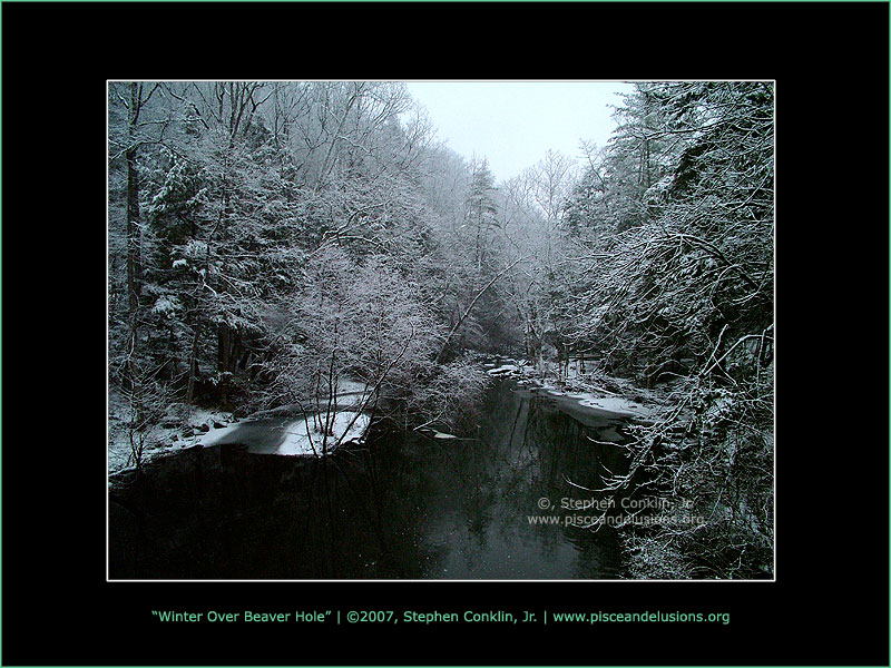 Winter Over Beaver Hole Winter Over Beaver Hole