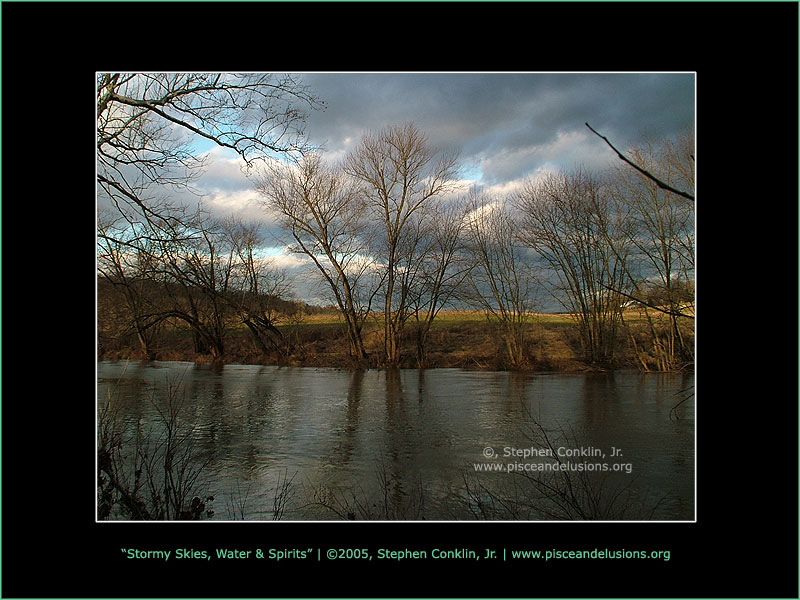 Stormy Skies, Water & Spirits Stormy Skies, Water & Spirits